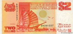 2 Dollars SINGAPOUR 1990 P.27 SUP