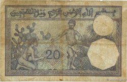 20 Francs ALGÉRIE 1929 P.078b B