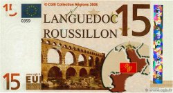 15 Euro FRANCE régionalisme et divers 2008 P.- NEUF