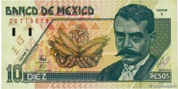 10 Pesos MEXICO 1996 P.105b EBC+