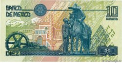 10 Pesos MEXICO 1996 P.105b EBC+