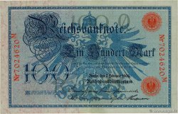 100 Mark ALLEMAGNE 1908 P.033a SUP+