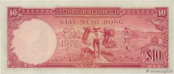 10 Piastres INDOCHINE FRANÇAISE 1946 P.080 pr.SUP
