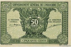 50 Cents INDOCHINE FRANÇAISE 1942 P.091a pr.NEUF