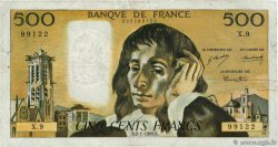 500 Francs PASCAL FRANCE 1969 F.71.03 TB
