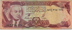 100 Afghanis AFGHANISTAN 1975 P.050b TB