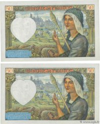 50 Francs JACQUES CŒUR Lot FRANCE 1942 F.19.18 NEUF