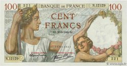 100 Francs SULLY FRANCE 1940 F.26.32 pr.SPL