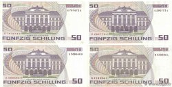 50 Schilling Lot AUSTRIA 1986 P.149 F