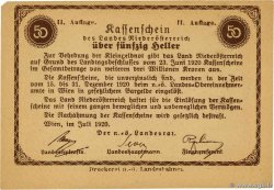 50 Heller AUTRICHE 1920 PS.114a SUP