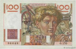 100 Francs JEUNE PAYSAN FRANCE 1946 F.28.12 SPL