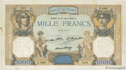 1000 Francs CÉRÈS ET MERCURE FRANCE 1932 F.37.07 TTB