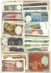 1 à 2000 Pesetas Lot SPAGNA 1926 P.LOT BB