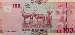 100 Namibia Dollars NAMIBIA 2018 P.14 UNC
