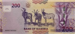 200 Namibia Dollars NAMIBIA 2018 P.15 UNC