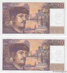 20 Francs DEBUSSY Consécutifs FRANCE 1984 F.66.05 pr.NEUF