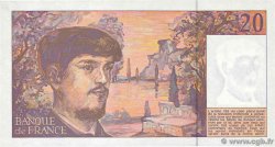 20 Francs DEBUSSY à fil de sécurité FRANCE 1990 F.66bis.01 pr.SPL