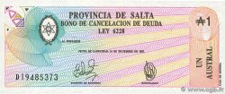 1 Austral ARGENTINE 1986 PS.2612e NEUF