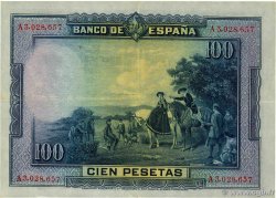 100 Pesetas ESPAGNE 1928 P.076a pr.SUP