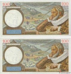 100 Francs SULLY Consécutifs FRANCE 1940 F.26.32 SPL+