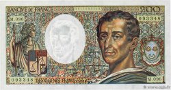 200 Francs MONTESQUIEU FRANCE 1990 F.70.10b pr.SPL