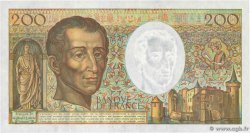 200 Francs MONTESQUIEU FRANCE 1990 F.70.10b pr.SPL