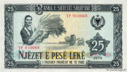 25 Leke ALBANIE 1976 P.44a NEUF