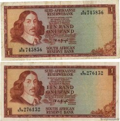1 Rand Lot AFRIQUE DU SUD 1967 P.110b TB+