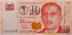 10 Dollars SINGAPOUR 1999 P.40 pr.TTB