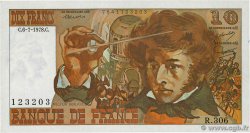 10 Francs BERLIOZ FRANCE 1978 F.63.25 SPL+