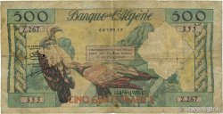 500 Francs ALGÉRIE 1958 P.117 B