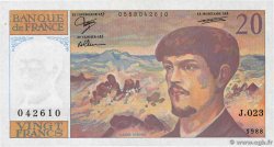 20 Francs DEBUSSY FRANCE 1988 F.66.09 pr.NEUF