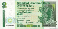10 Dollars HONG KONG 1993 P.284a NEUF