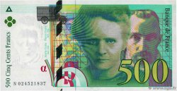 500 Francs PIERRE ET MARIE CURIE FRANCE 1994 F.76.01 pr.NEUF