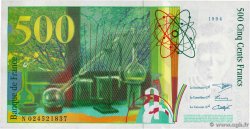 500 Francs PIERRE ET MARIE CURIE FRANCE 1994 F.76.01 pr.NEUF