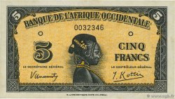 5 Francs AFRIQUE OCCIDENTALE FRANÇAISE (1895-1958) 1942 P.28a