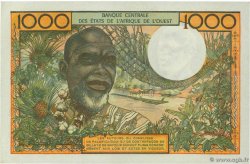 1000 Francs WEST AFRICAN STATES 1972 P.103Ai AU+