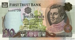 10 Pounds Petit numéro IRLANDE DU NORD 1998 P.136 NEUF