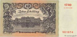 10 Schilling AUTRICHE 1950 P.128 SUP