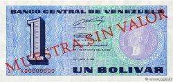 1 Bolivar Spécimen VENEZUELA 1989 P.068s NEUF