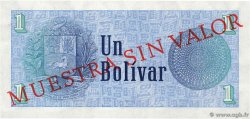 1 Bolivar Spécimen VENEZUELA 1989 P.068s NEUF