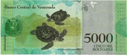 5000 Bolivares Spécimen VENEZUELA 2016 P.097as NEUF