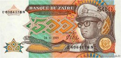 500 Zaïres ZAÏRE 1989 P.34a NEUF