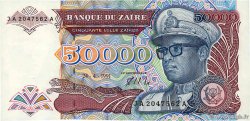 50000 Zaïres ZAÏRE 1989 P.40a pr.NEUF