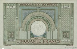 50 Francs MAROC 1945 P.21 TTB