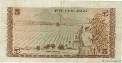 5 Shillings KENYA 1971 P.06b F+