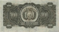 100 Bolivianos BOLIVIE 1928 P.133 TTB