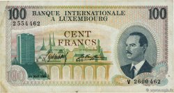 100 Francs LUXEMBOURG 1968 P.14a TB+