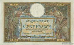 100 Francs LUC OLIVIER MERSON sans LOM FRANCE 1919 F.23.11