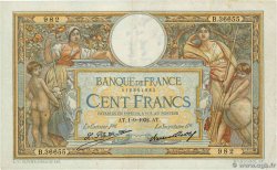 100 Francs LUC OLIVIER MERSON grands cartouches FRANCE 1932 F.24.11 pr.TTB